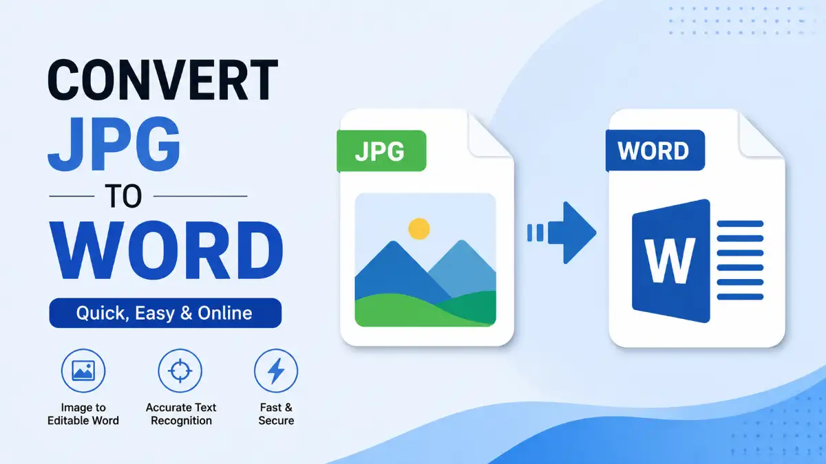 Convert JPG to Word
